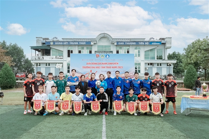 Đoàn thanh niên - Hội sinh viên tổ chức Giải bóng đá nam sinh viên App chơi xổ số online
 năm 2023